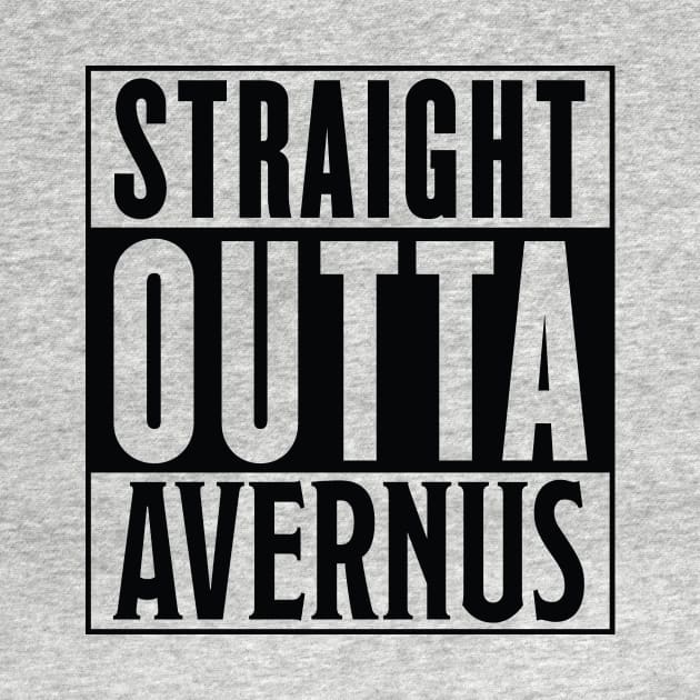 Straight Outta Avernus by OfficialTeeDreams